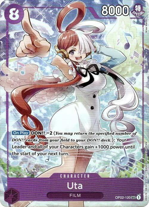 Uta - OP02-120 (Premium Card Collection -Uta-) OP02-120 SEC Foil