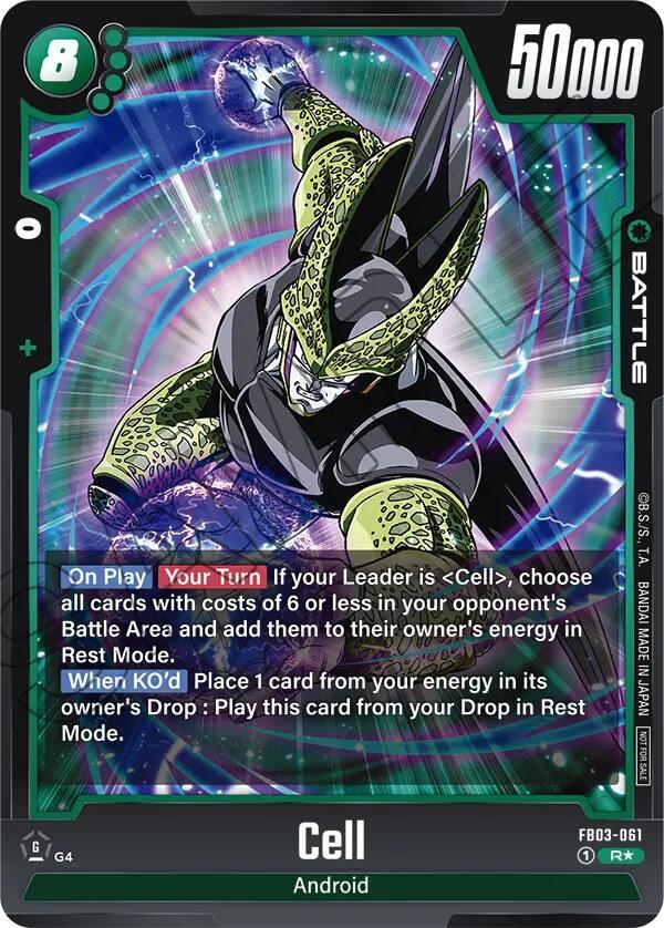 DBS Fusion World: Tournament and Championship Promos Singles 3/4