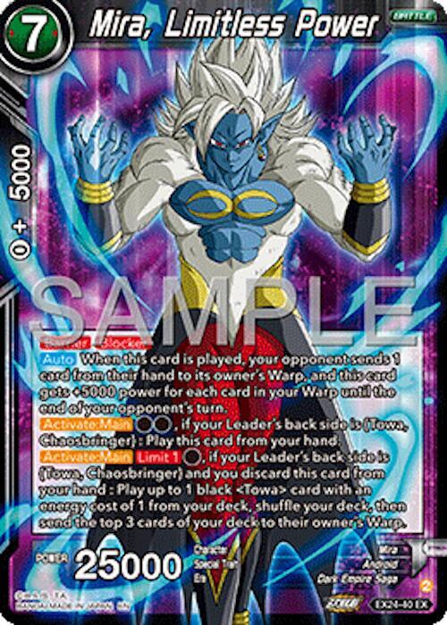 Mira, Limitless Power EX24-40 Expansion Rare Foil