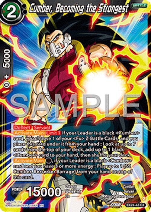 Cumber, Becoming the Strongest EX24-43 Expansion Rare Foil