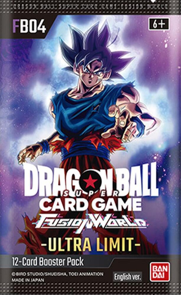 *PREORDER* Dragon Ball Super Fusion World TCG -ULTRA LIMIT- Sealed 12 Box Booster Case FB04