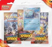 Pokemon: Surging Sparks 3 Pack Blisters [Quagsire]