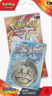 Pokemon: Surging Sparks Single Pack Blister [Wooper]