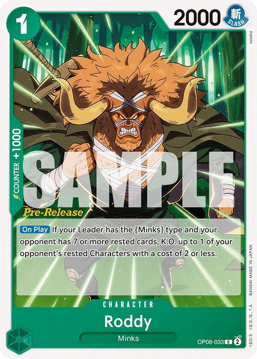 Roddy OP08-033 C
