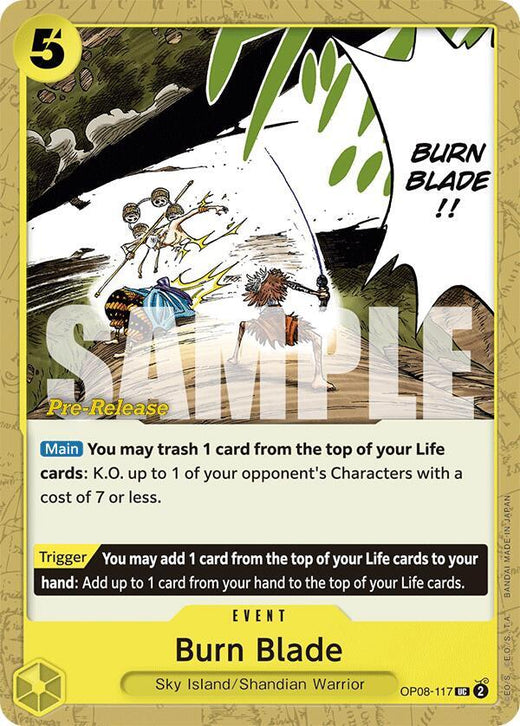 Burn Blade OP08-117 UC