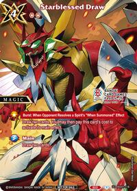 Starblessed Draw (BANDAI Card Games Fest 24-25 World Tour) | Battle Spirits Saga Promo Cards | Uncommon | Holofoil | #BSS01-118