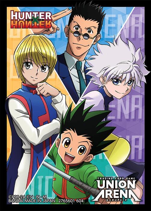 Union Arena Official Sleeves - BANDAI Card Games Fest 24-25 - HUNTER X HUNTER (60-Pack)