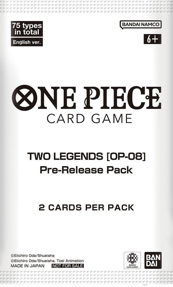 One Piece Card Game: Two Legends Pre-Release Cards