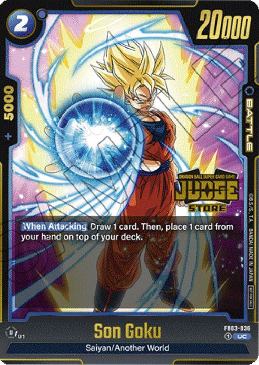 Son Goku - FB03-036 (Judge Pack (Store Judge) 02) FB03-036 UC Foil
