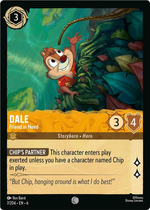 Dale - Friend in Need 7/204 Common