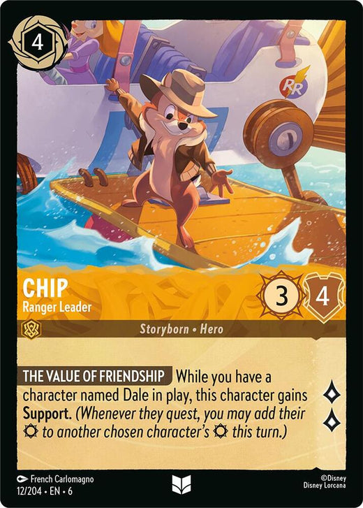 Chip - Ranger Leader 12/204 Uncommon