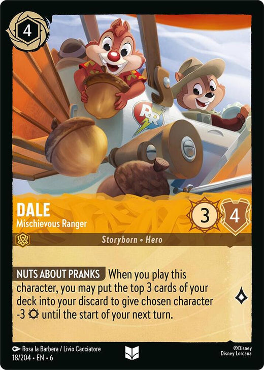 Dale - Mischievous Ranger 18/204 Uncommon