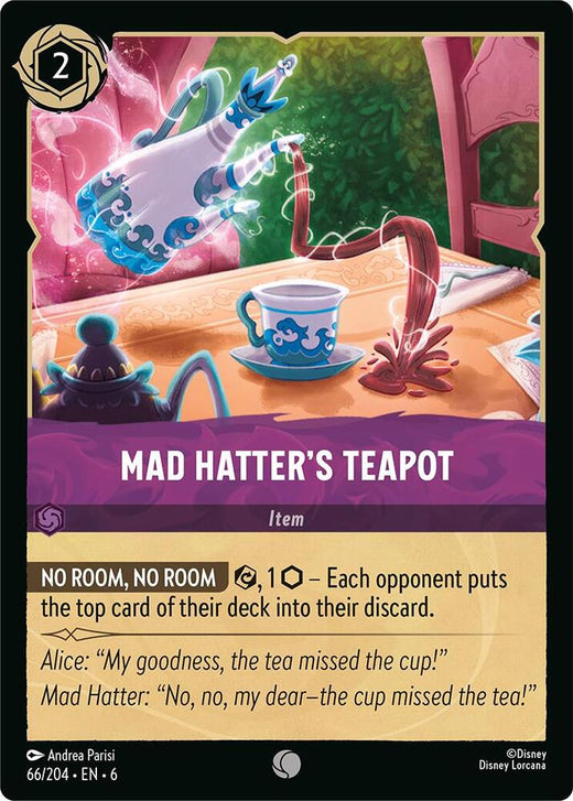 Mad Hatter's Teapot 66/204 Common