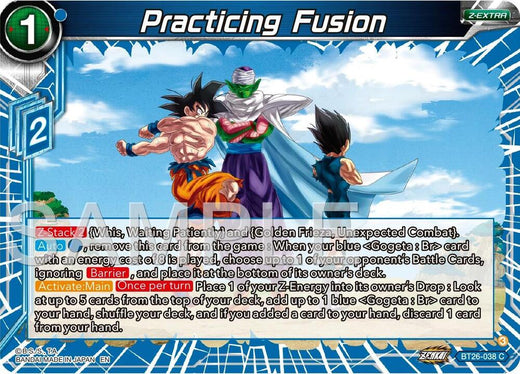 Practicing Fusion BT26-038 Common