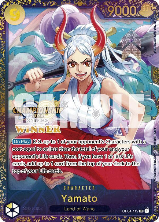 Yamato (Championship 2024 Finals Winner) OP04-112 SR