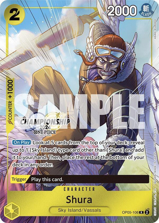 Shura (CS 2024 Celebration Pack) OP05-106 R Foil