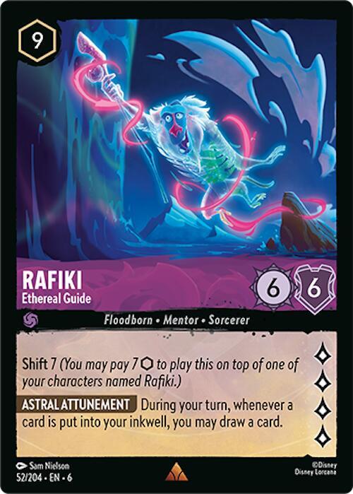 Rafiki - Ethereal Guide 52/204 Rare