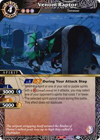 Venom Raptor (Store Tournament & Sealed Deck Pack Vol.1) | Battle Spirits Saga Promo Cards | Promo | Normal | #PR-045