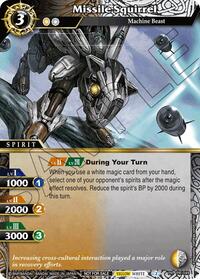 Missile Squirrel (Store Tournament & Sealed Deck Pack Vol.1) | Battle Spirits Saga Promo Cards | Promo | Normal | #PR-049