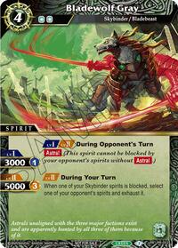 Bladewolf Gray (Store Tournament & Sealed Deck Pack Vol.1) | Battle Spirits Saga Promo Cards | Promo | Normal | #PR-052