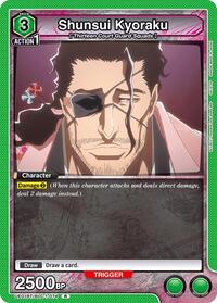 Shunsui Kyoraku (074) | UE01BT: BLEACH: Thousand-Year Blood War | Rare | Foil | #UE01BT/BLC-1-074