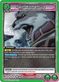 Sajin Komamura (078) | UE01BT: BLEACH: Thousand-Year Blood War | Rare | Foil | #UE01BT/BLC-1-078