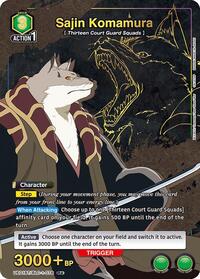 Sajin Komamura (078) (R*) | UE01BT: BLEACH: Thousand-Year Blood War | Rare 1-Star | Foil | #UE01BT/BLC-1-078