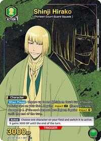Shinji Hirako (087) (R*) | UE01BT: BLEACH: Thousand-Year Blood War | Rare 1-Star | Foil | #UE01BT/BLC-1-087