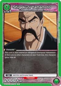 Shigekuni Yamamoto | UE01BT: BLEACH: Thousand-Year Blood War | Rare | Foil | #UE01BT/BLC-1-091