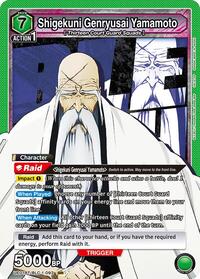 Shigekuni Genryusai Yamamoto (093) | UE01BT: BLEACH: Thousand-Year Blood War | Super Rare | Foil | #UE01BT/BLC-1-093