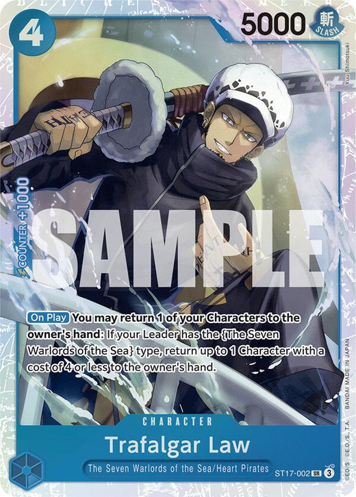Trafalgar Law (ST17-002) ST17-002 SR Foil
