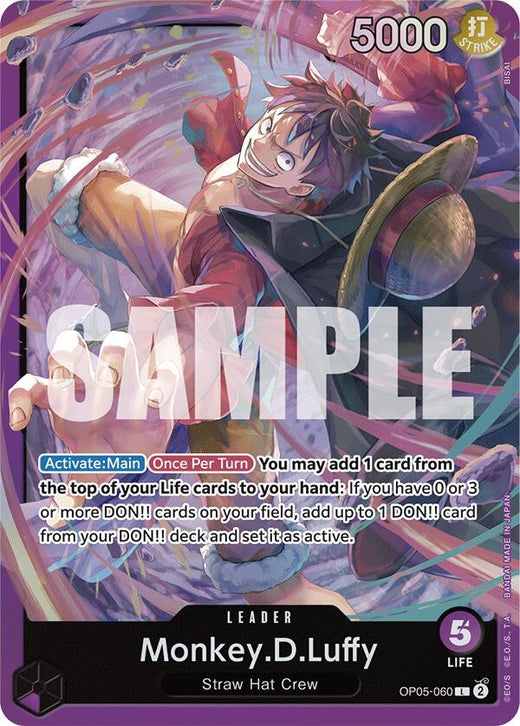 Monkey.D.Luffy (OP05-060) OP05-060 L Foil