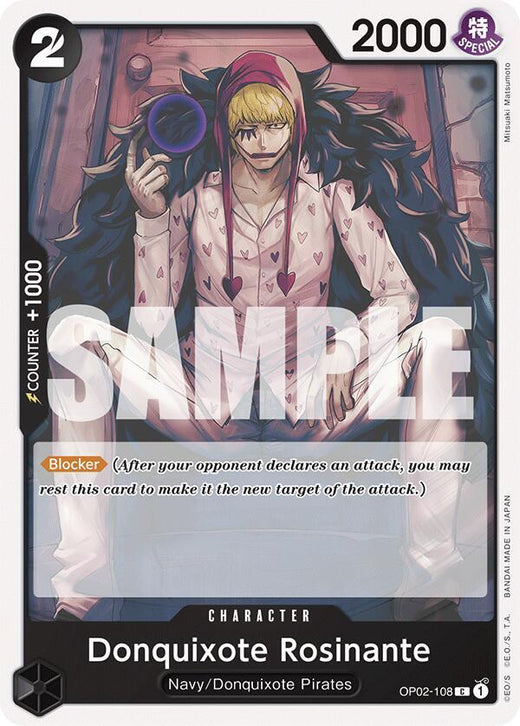 Donquixote Rosinante OP02-108 C