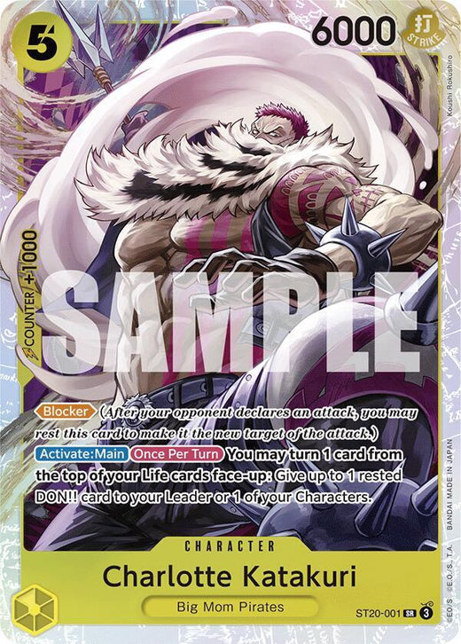 Charlotte Katakuri (ST20-001) ST20-001 SR Foil