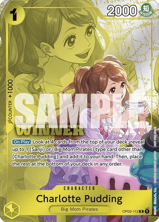 Charlotte Pudding (Winner Pack 2024 Oct.-Dec.) OP03-112 R Foil