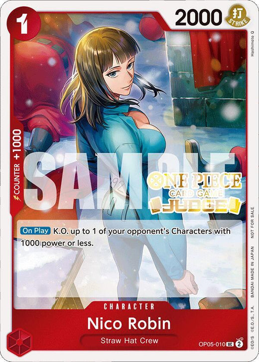 Nico Robin (Judge Pack Vol. 4) OP05-010 UC Foil