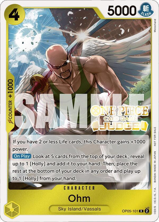 Ohm (Judge Pack Vol. 4) OP05-101 R Foil