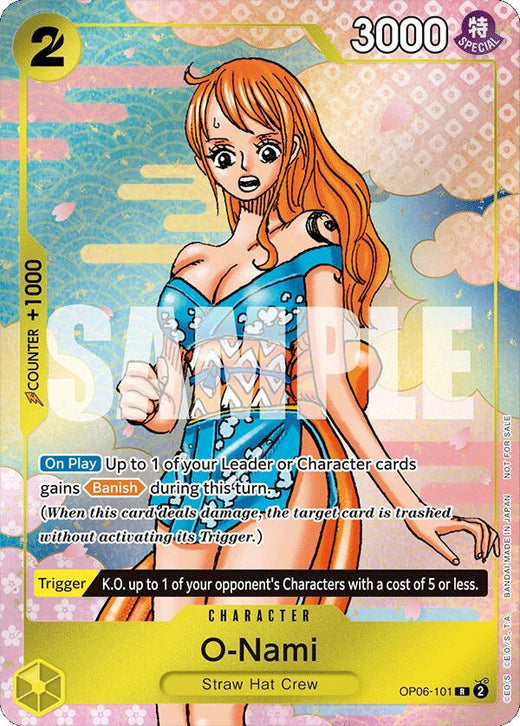 O-Nami (Event Pack Vol. 5) OP06-101 R Foil