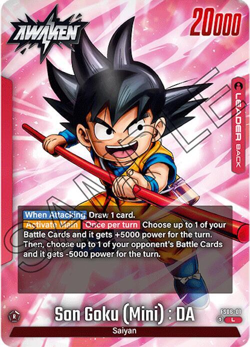 Dragon Ball Super: Fusion World: Starter Deck 6: Son Goku (Mini) Singles