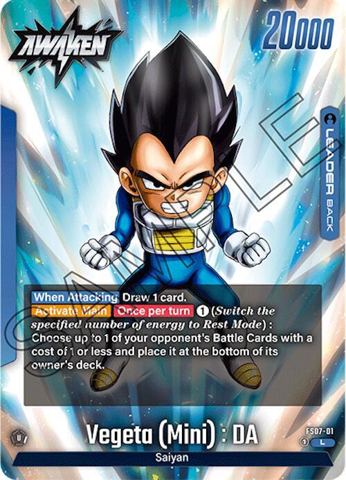 Dragon Ball Super: Fusion World: Starter Deck 7: Vegeta (Mini) Singles