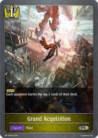 Grand Acquisition | Shadowverse: Evolve Promo Cards | Promo | Normal | #PR-156EN