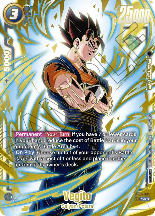 Vegito - FB02-061 (Batalla Definitiva 2024 Vol.2) FB02-061 SR Foil