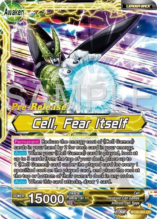 Cell // Cell, Fear Itself BT26-091 Uncommon