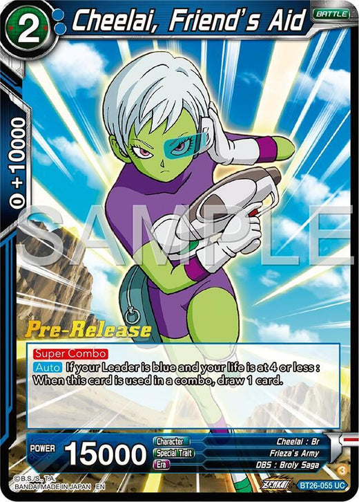 Cheelai, Friend's Aid BT26-055 Uncommon