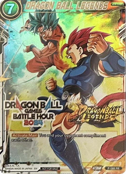 DRAGON BALL LEGENDS (Dragon Ball Games Battle Hour 2024 Promo Card Set) P-589 Promo Foil