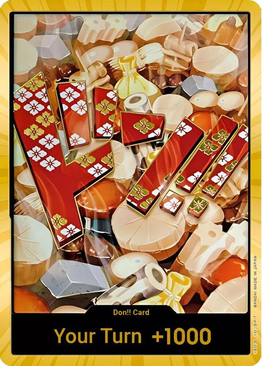 DON!! Card (Oden) (Gold) DON!! Foil