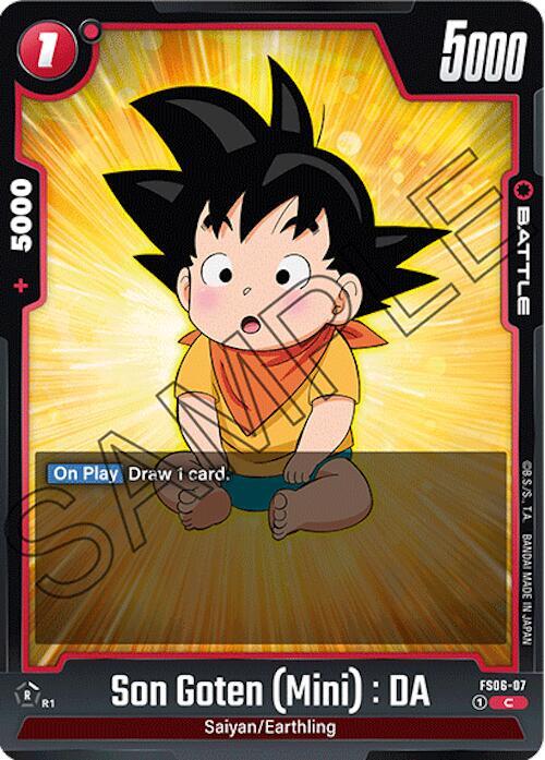 DBS Fusion World: Starter Deck 6: Son Goku (Mini) Singles