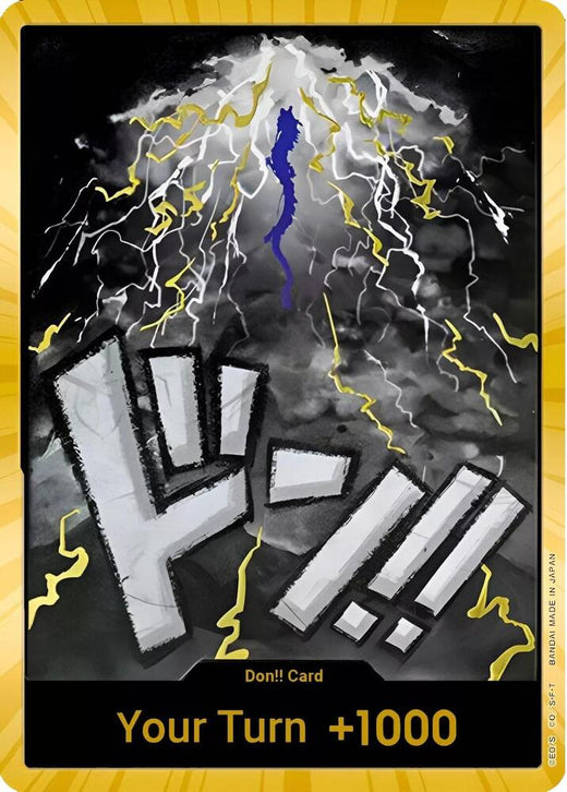 DON!! Card (Kaido) (Gold) DON!! Foil