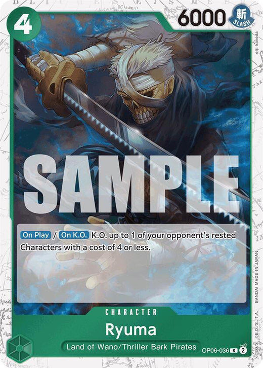 Ryuma (Jolly Roger Foil) OP06-036 R