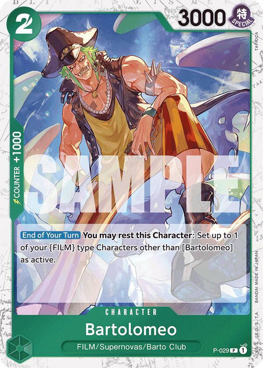 Bartolomeo (P-029) (Jolly Roger Foil) P-029 PR